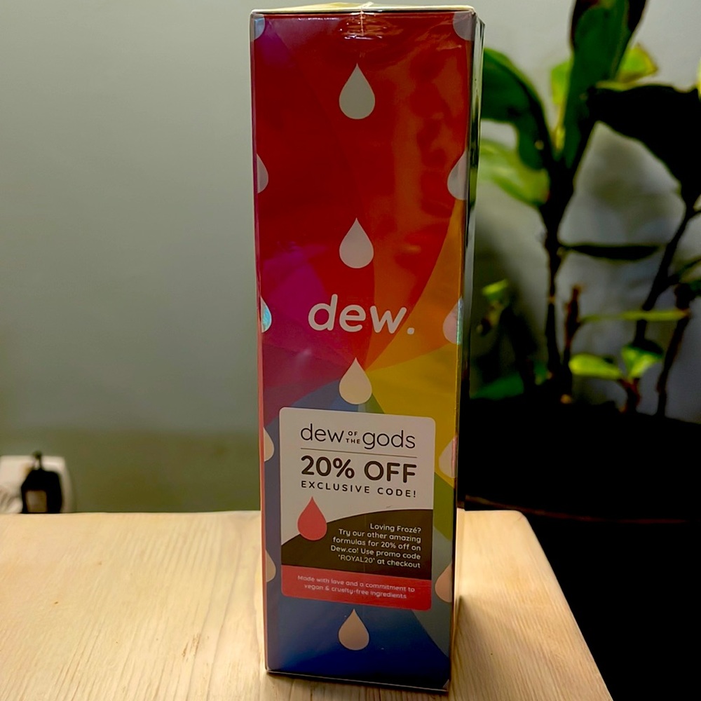 Dew of the gods Frozé THE ROYAL FACE WASH- Squalane Cream Facial Cleanser